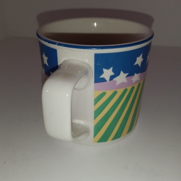 Tienshan Stoneware Country Farmers  Field Starry Night Moon Coffee Mug - Picture 5 of 10